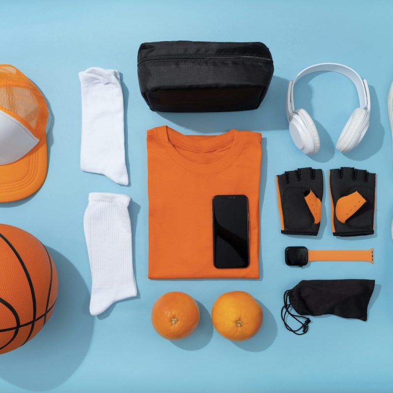 top-view-composition-with-neatly-arranged-organized-sport-items